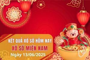 XSMN 13/6, Kết quả xổ số miền Nam hôm nay 13/6/2025, Trực tiếp XSMN ngày 13 tháng 6