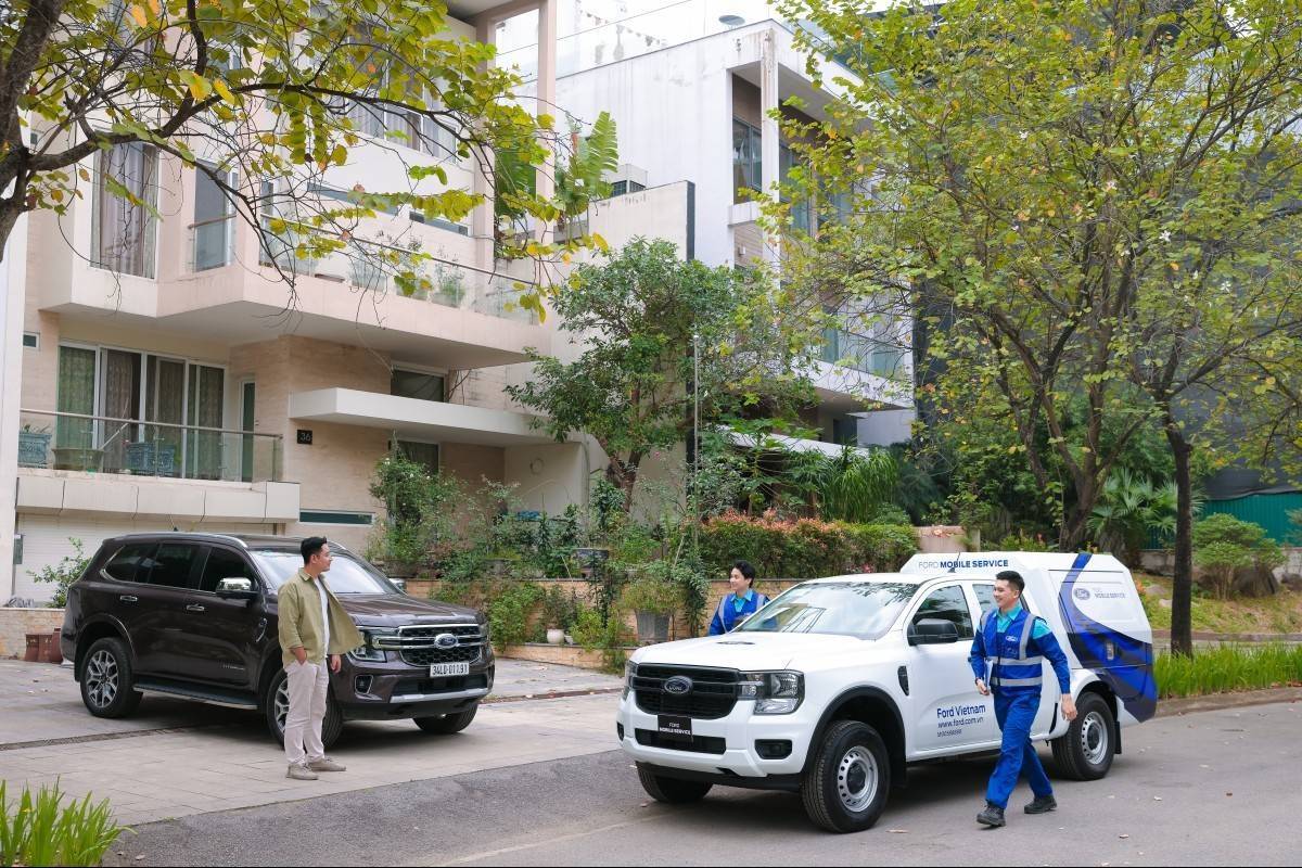 Ford mở rộng Dịch vụ lưu động 4 giờ hoặc miễn phí tới khách hàng TP. Hồ Chí Minh