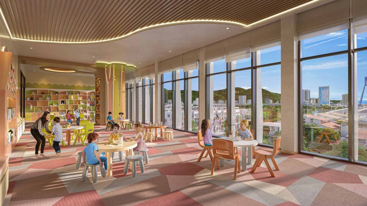 Không gian sống tại Sun Solar Residence được phát triển theo tiêu chuẩn nghỉ dưỡng cao cấp. (Ảnh phối cảnh minh họa: Sun Property)