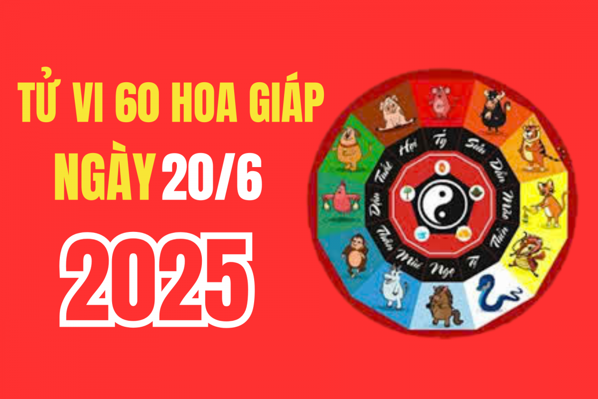 Tử vi 12 con giáp hôm nay ngày 20/6/2025: Ai được lục hợp nâng đỡ, tiền – tình – công danh vượng phát?