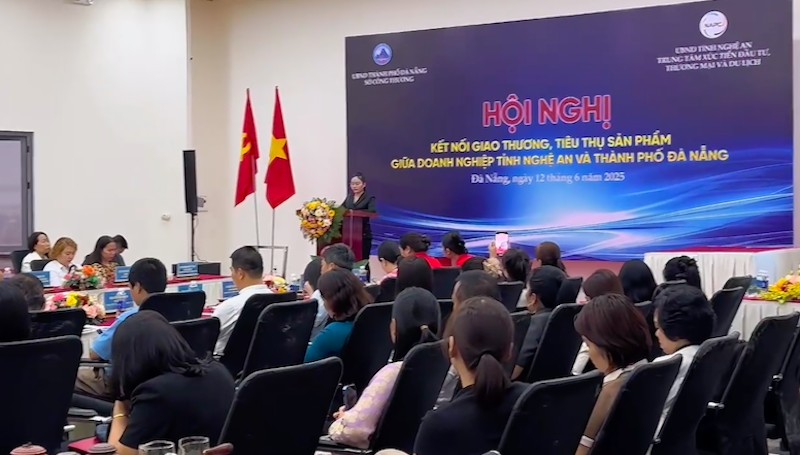 Kết nối giao thương, tiêu thụ sản phẩm giữa doanh nghiệp Nghệ An và Đà Nẵng