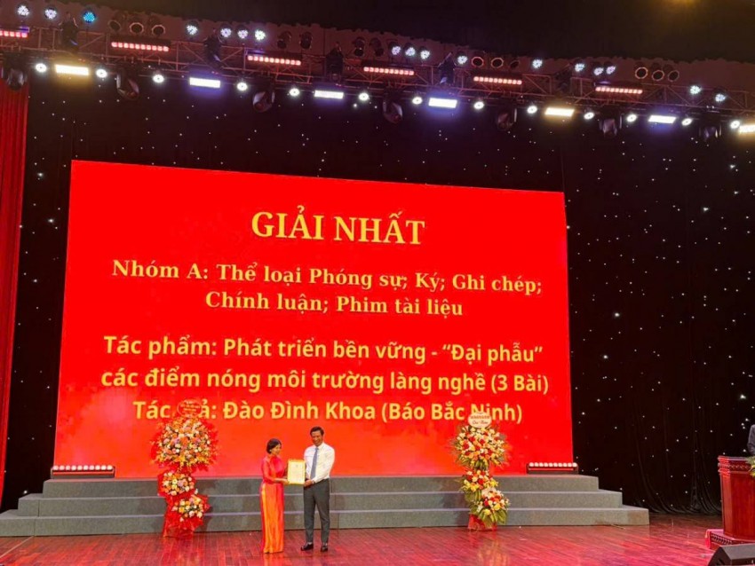 Bắc Ninh kỷ niệm 100 năm Ngày Báo chí Cách mạng Việt Nam và trao Giải báo chí Ngô Gia Tự