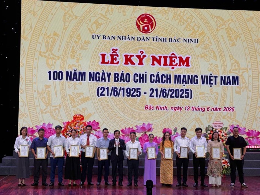 Bắc Ninh kỷ niệm 100 năm Ngày Báo chí Cách mạng Việt Nam và trao Giải báo chí Ngô Gia Tự