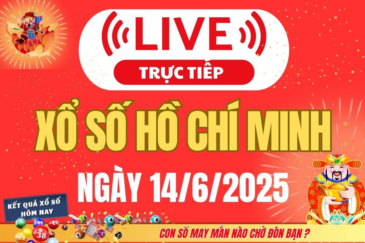 TRỰC TIẾP: Xổ số Hồ Chí Minh hôm nay ngày 9/6/2025 - XSHCM 9/6 - Kết quả xổ số Hồ Chí Minh hôm nay