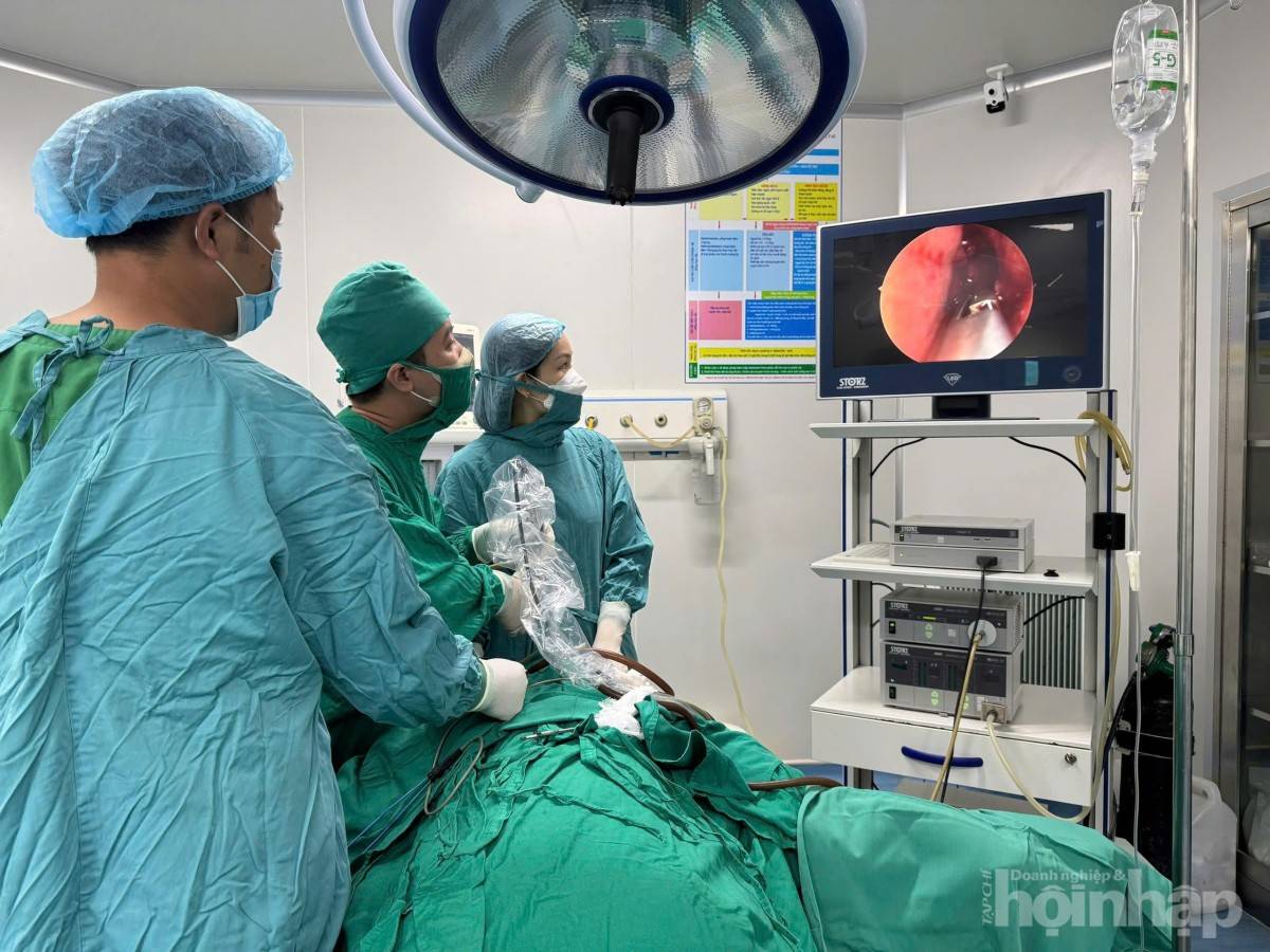 Trung tâm Y tế huyện Hạ Hòa: Phẫu thuật nội soi xoang hàm thành công