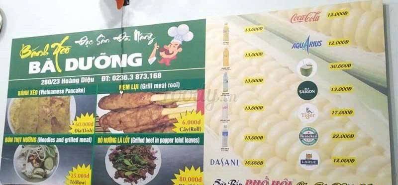 Bánh xèo Bà Dưỡng từ lâu đã là một “huyền thoại” ẩm thực tại Đà Nẵng. 