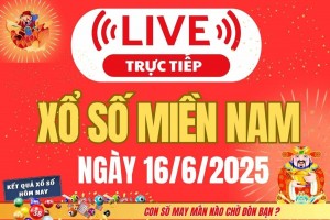 TRỰC TIẾP: Kết quả Xổ số miền Nam hôm nay 16/6/2025 - XSMN 16/6 - XSMN thứ Hai cập nhật mới nhất