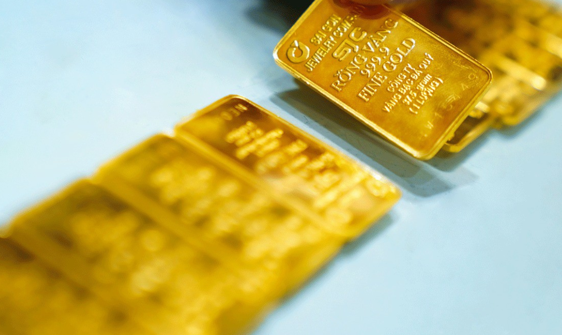 Giá vàng tiếp tục tăng mạnh