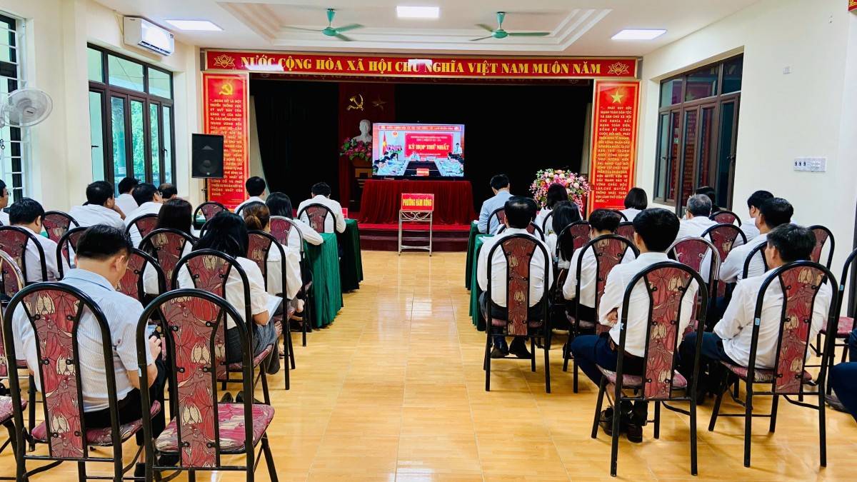 Điểm cầu trụ sở phường Hàm Rồng