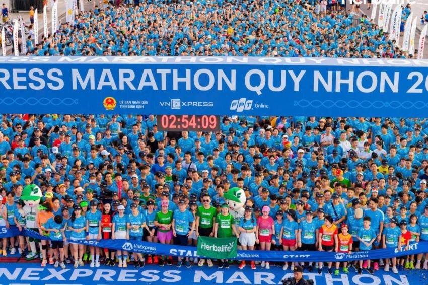 Herbalife Việt Nam tiếp tục đồng hành cùng VnExpress Marathon Quy Nhơn