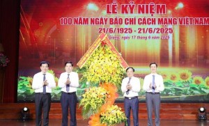 Bắc Giang tổ chức Lễ kỷ niệm 100 năm Ngày Báo chí Cách mạng Việt Nam và trao Giải Báo chí Thân Nhân Trung năm 2024