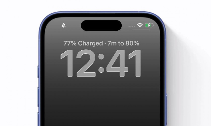 Thời gian sạc còn lại trên iOS 26. Ảnh: Macrumors   Thời gian sạc còn lại trên iOS 26. Ảnh: Macrumors