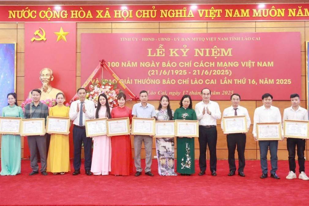 Lào Cai tổ chức Lễ kỷ niệm 100 năm Ngày Báo chí Cách mạng Việt Nam