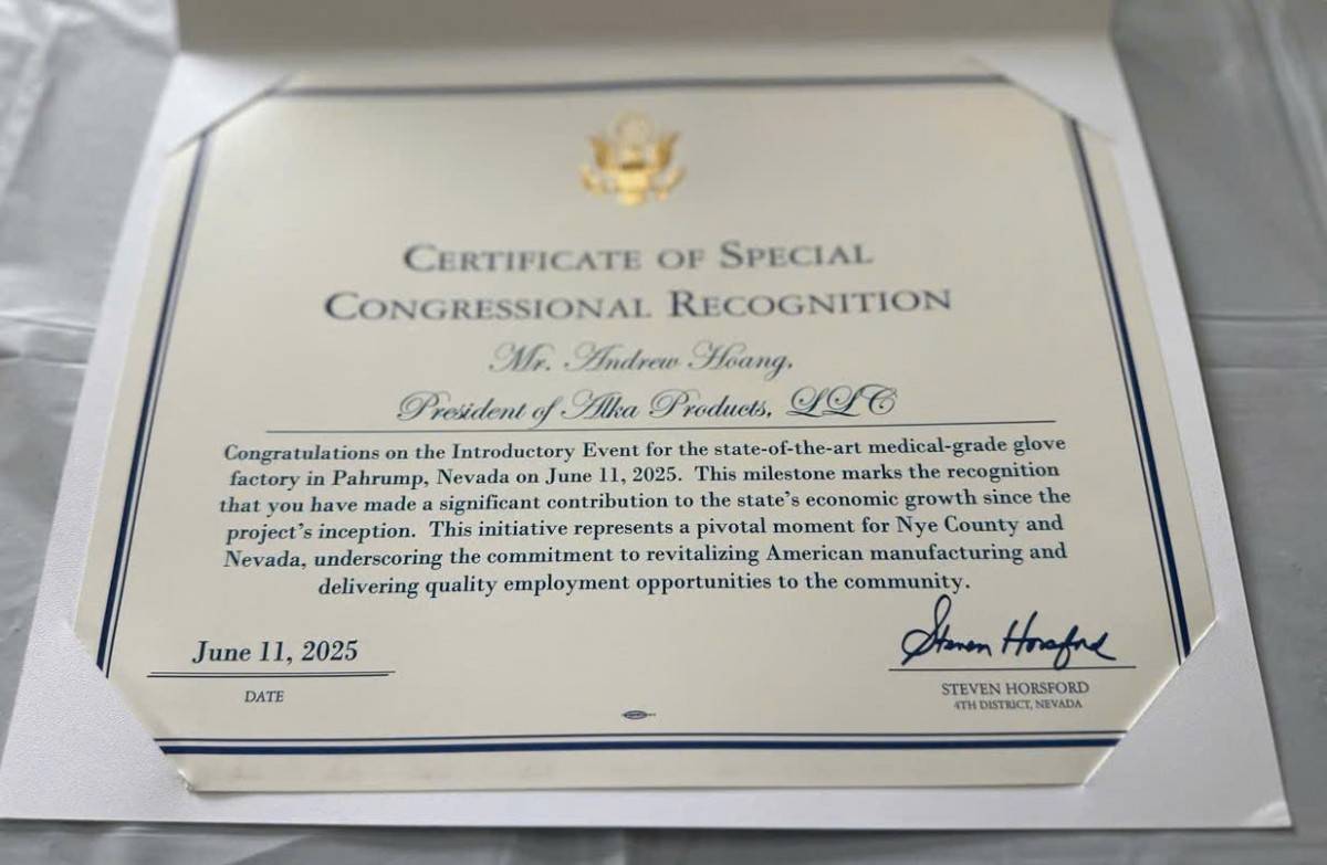 Người Mỹ gốc Việt xây nhà máy găng tay 1.500 tỷ đồng tại bang Nevada