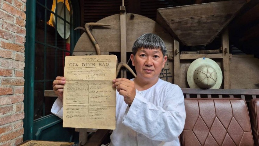 Khối “gia sản” báo chí đồ sộ của nhà sưu tầm Huỳnh Minh Hiệp