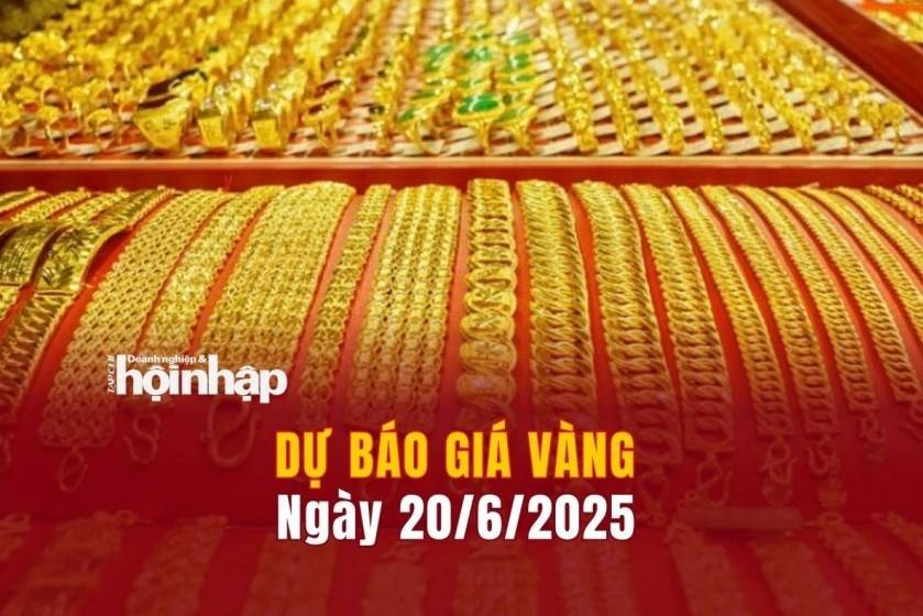 Dự báo giá vàng 20/6: Vàng nhẫn, vàng miếng đồng loạt "rớt thang"