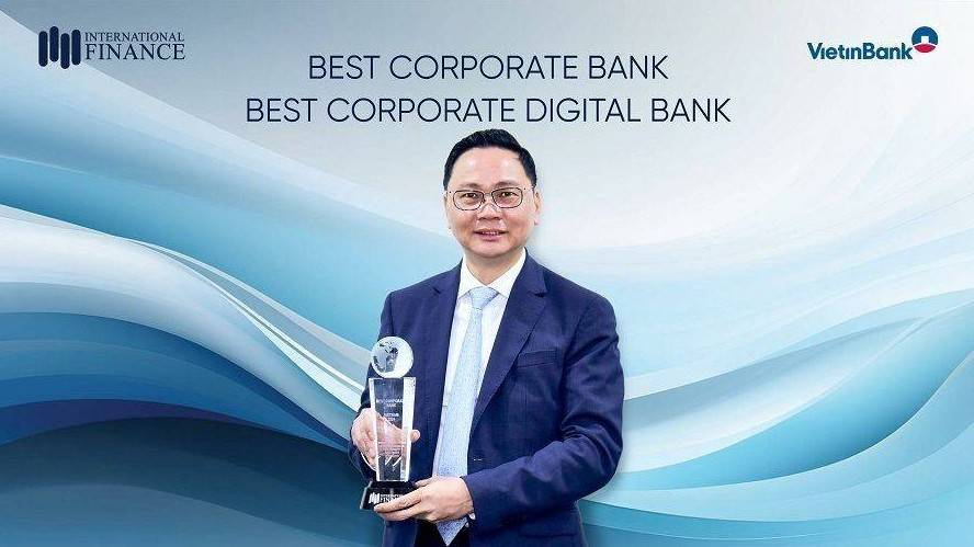 VietinBank nhận cú đúp giải thưởng quốc tế cho ngân hàng doanh nghiệp Hà Nội