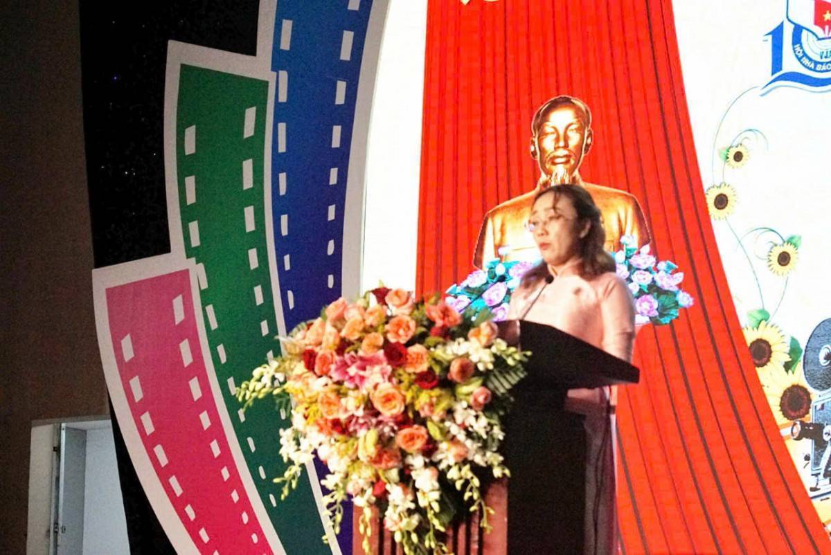 Nhà báo Nguyễn Thị Tâm Như - phóng viên Báo và Đài phát thanh truyền hình Cà Mau