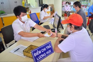 Lịch trả lương hưu tháng 7 khi vận hành chính quyền 2 cấp