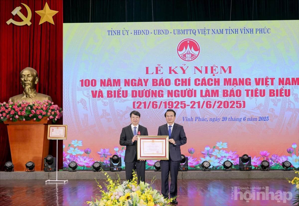 Vĩnh Phúc long trọng kỷ niệm 100 năm Ngày Báo chí Cách mạng Việt Nam