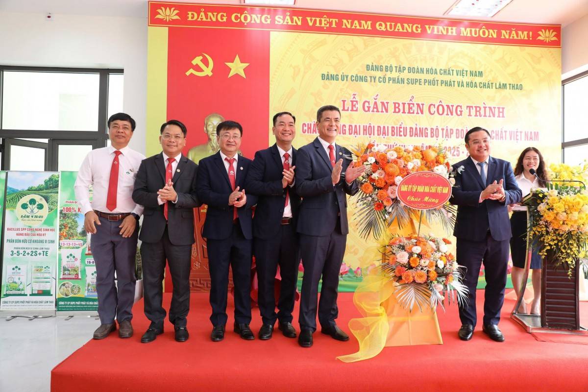 Supe Lâm Thao đầu tư 120 tỷ đồng xây dựng dây chuyền SOP chất lượng cao