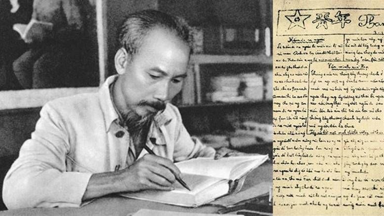 Chủ tịch Hồ Chí Minh sáng lập báo Thanh Niên, tờ báo cách mạng đầu tiên của Việt Nam - Ảnh: theo VOV