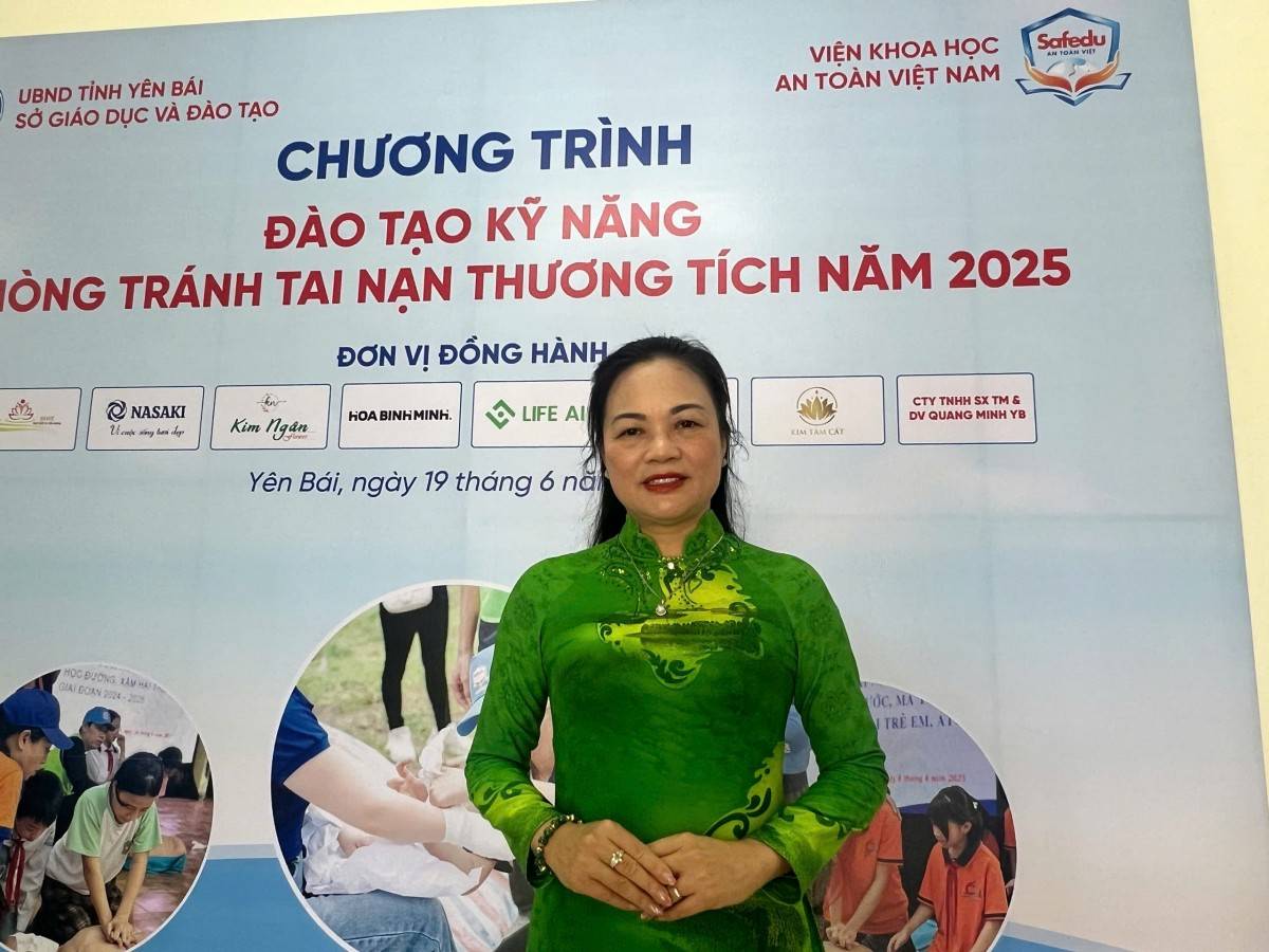 Hiệp hội Doanh nghiệp tỉnh Yên Bái đồng hành đào tạo kỹ năng phòng, tránh tai nạn thương tích trẻ em