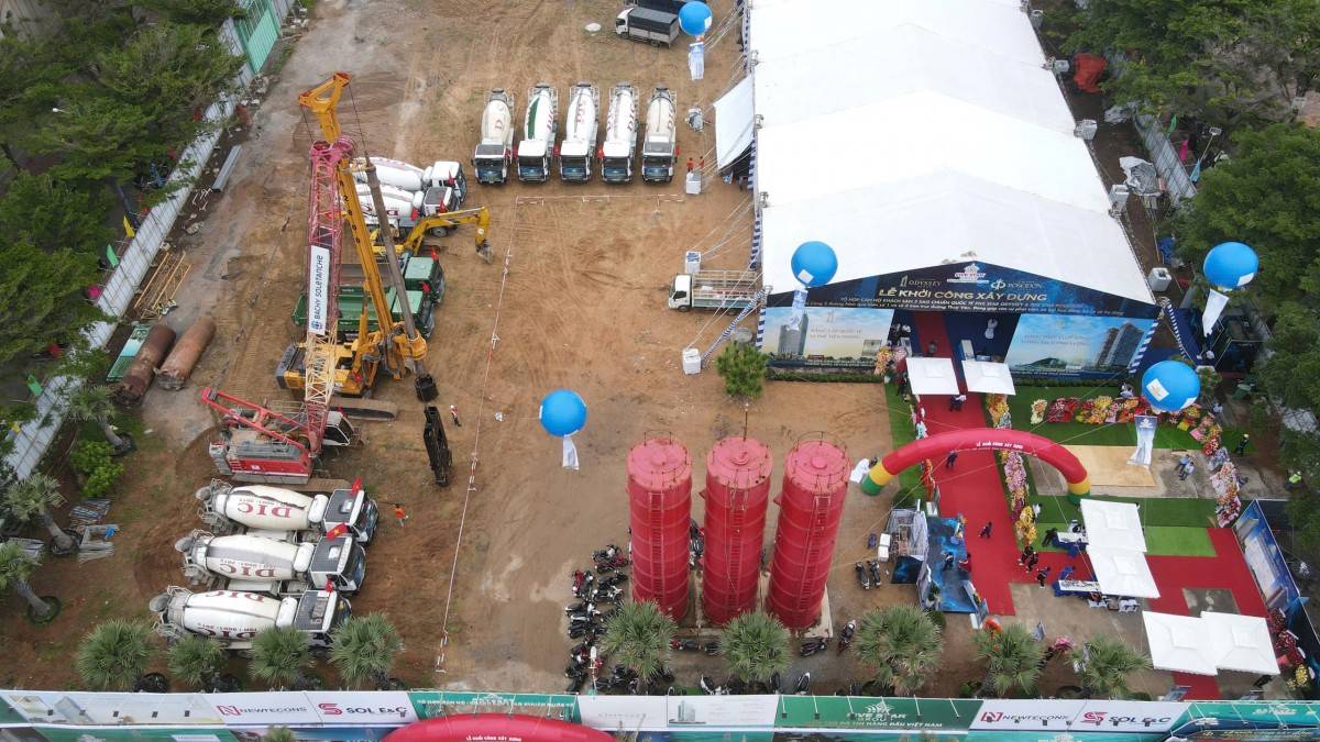 Vị trí khu đất của 1 trong 2 dự án