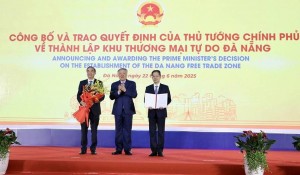 Đà Nẵng công bố Quyết định của Thủ tướng Chính phủ về thành lập Khu thương mại tự do