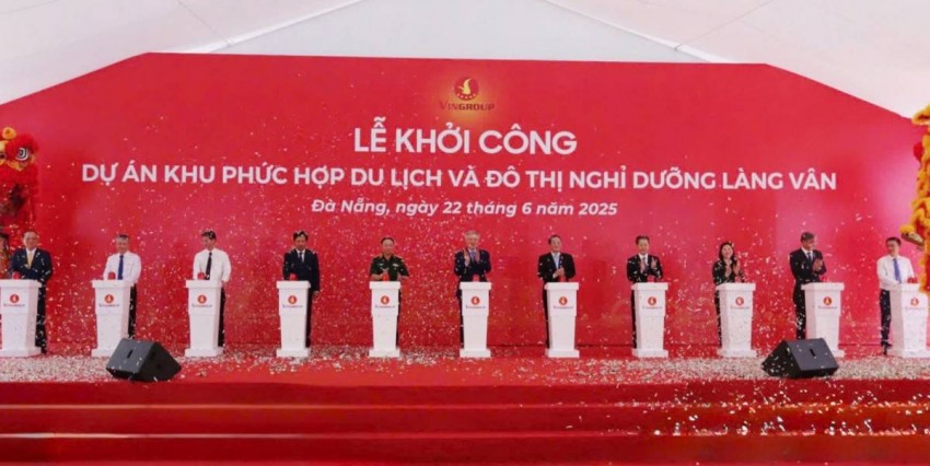 Lễ khởi công Khu phức hợp Du lịch và Đô thị Nghỉ dưỡng Làng Vân