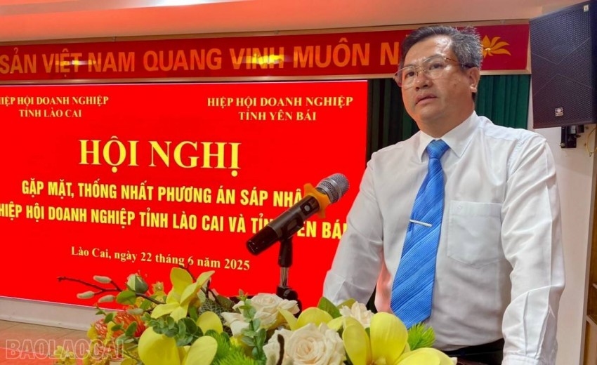 Hiệp hội Doanh nghiệp Lào Cai và Yên Bái thống nhất phương án sáp nhập