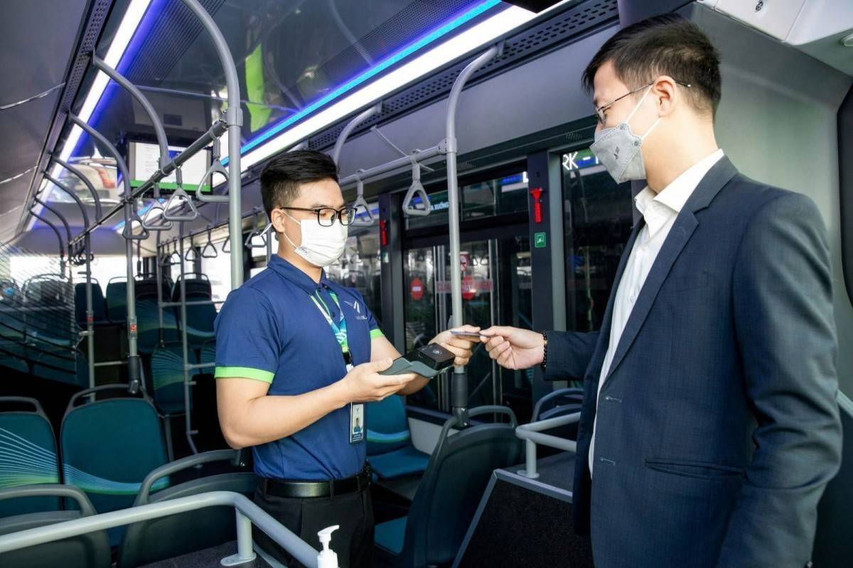 Triển khai thẻ vé điện tử liên thông tàu điện – xe buýt
