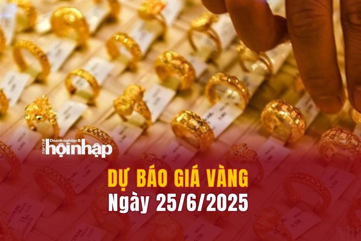 Dự báo giá vàng 25/6: Vàng trong nước và thế giới tiếp đà "rớt thang"