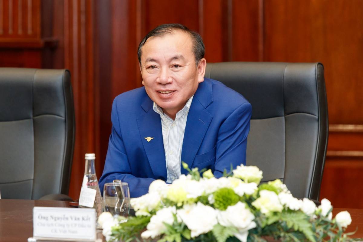 Ông Nguyễn Văn Kết – Chủ tịch HĐQT CK Việt Nam mong muốn góp phần phát triển giao thông xanh tại Nghệ An thông qua hợp tác với Xanh SM và V-Green.