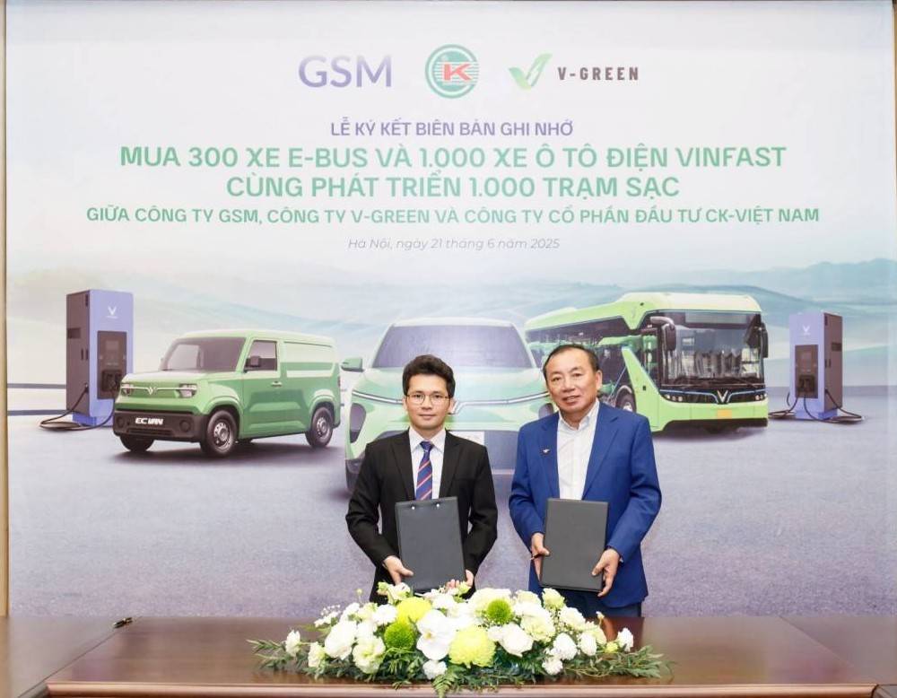 Xanh SM, V-green và CK Việt Nam hợp tác “điện hóa giao thông” Nghệ An