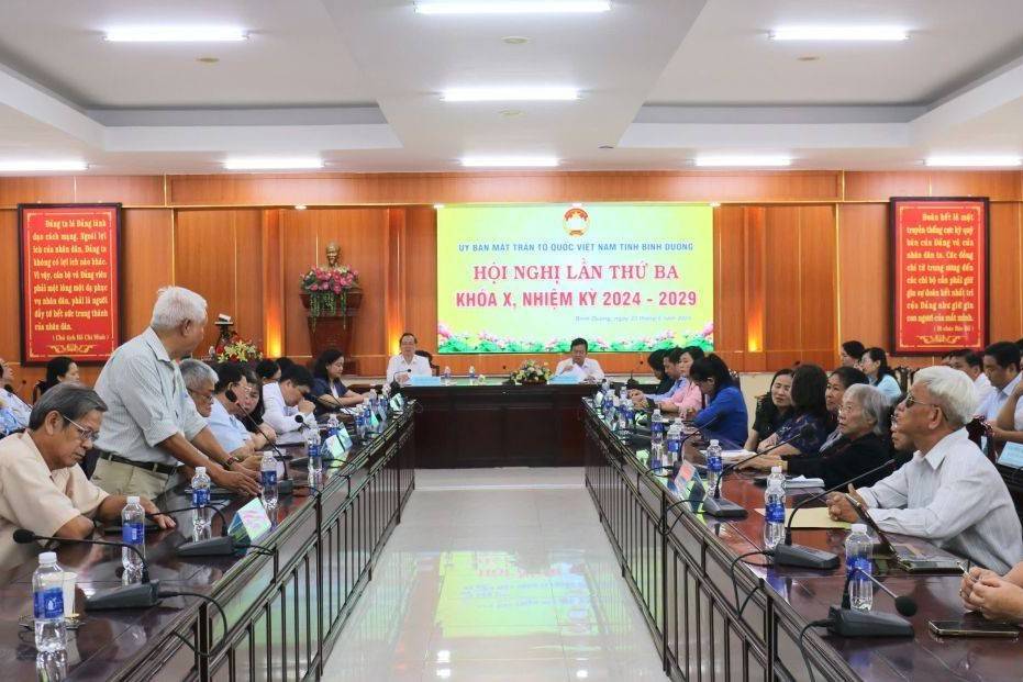 Ủy ban MTTQ tỉnh Bình Dương kiện toàn tổ chức, nâng cao hiệu quả hoạt động sau sắp xếp