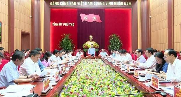 Chuẩn bị kỹ lưỡng cho Đại hội Đảng bộ tỉnh Phú Thọ sau hợp nhất