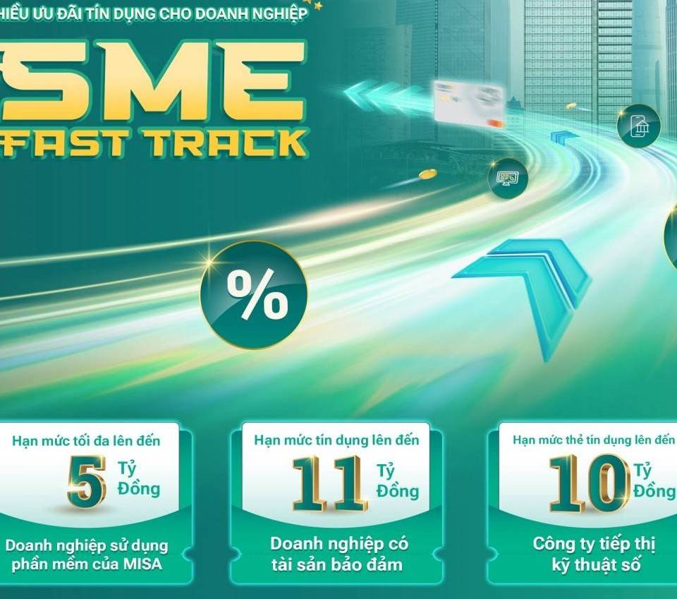 Ưu đãi vay vốn đặc biệt cho doanh nghiệp với BIDV SME Fast Track