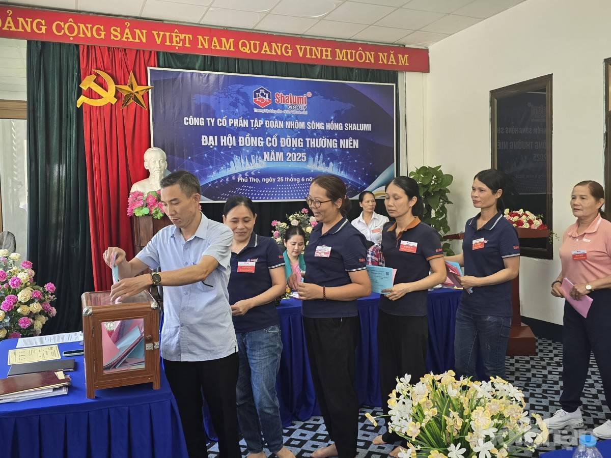 Shalumi tổ chức Đại hội cổ đông 2025, định hướng tăng trưởng công nghệ và xuất khẩu