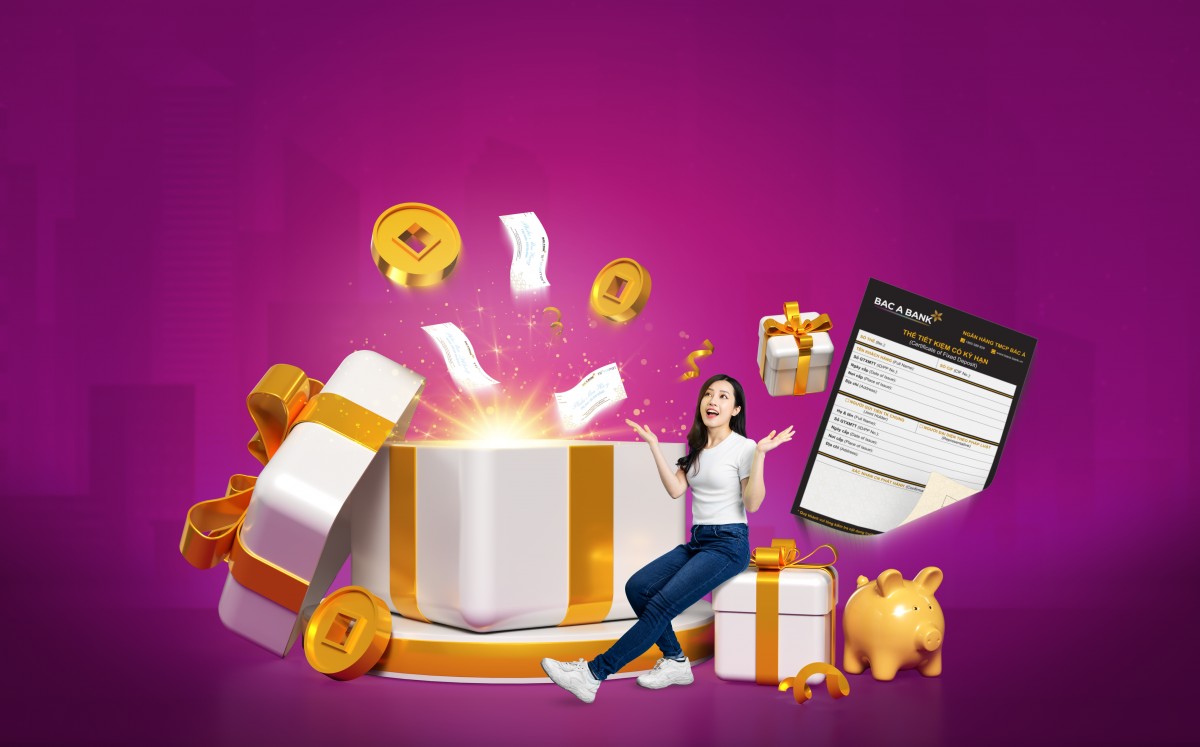 BAC A BANK ưu đãi khách hàng gửi tiền khu vực Miền Nam