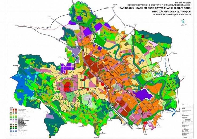 Thái Nguyên: Công bố quy hoạch chung thành phố Sông Công đến năm 2045