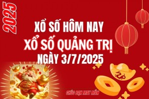 XSQT 3/7, Kết quả xổ số Quảng Trị hôm nay 3/7/2025, Trực tiếp XSQT ngày 3 tháng 7