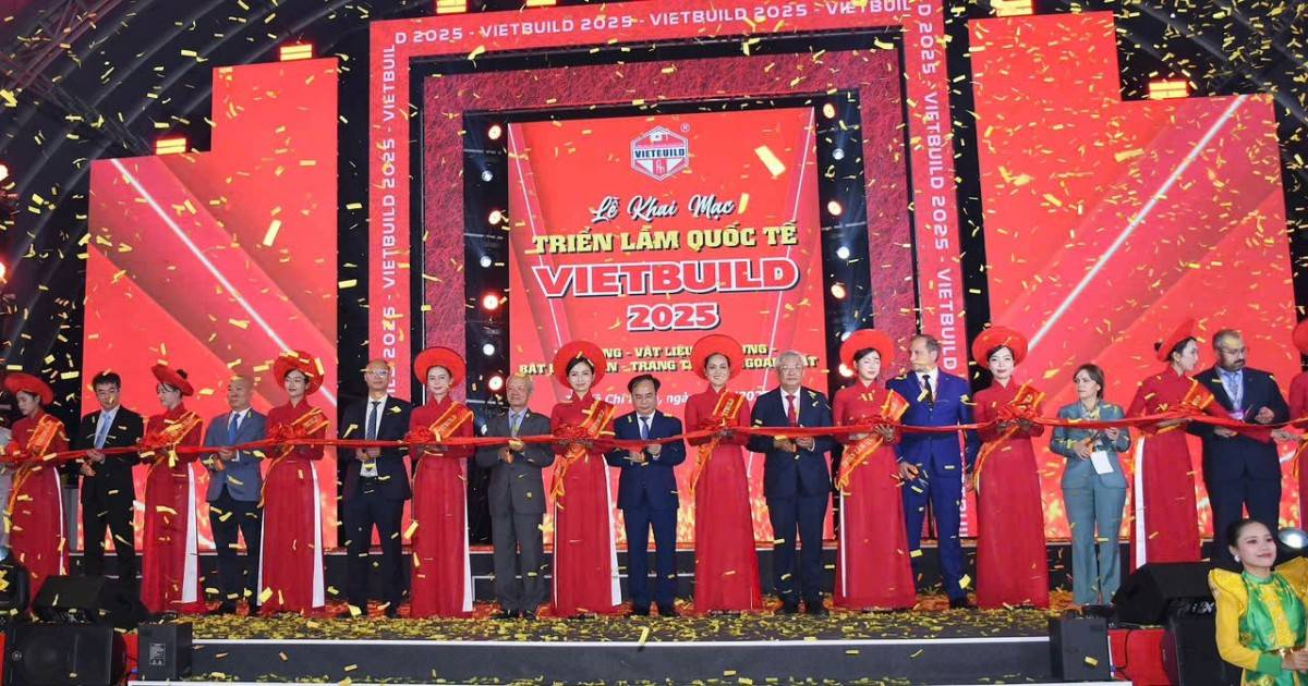 Vietbuild 2025: Sự kiện quốc tế bùng nổ với hơn 600 doanh nghiệp tại TP. Hồ Chí Minh