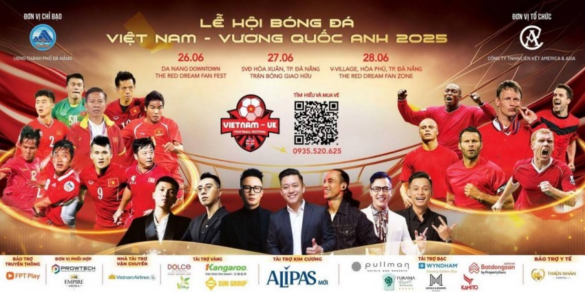 Furama Resort Đà Nẵng – điểm dừng chân đầu tiên của các huyền thoại MU