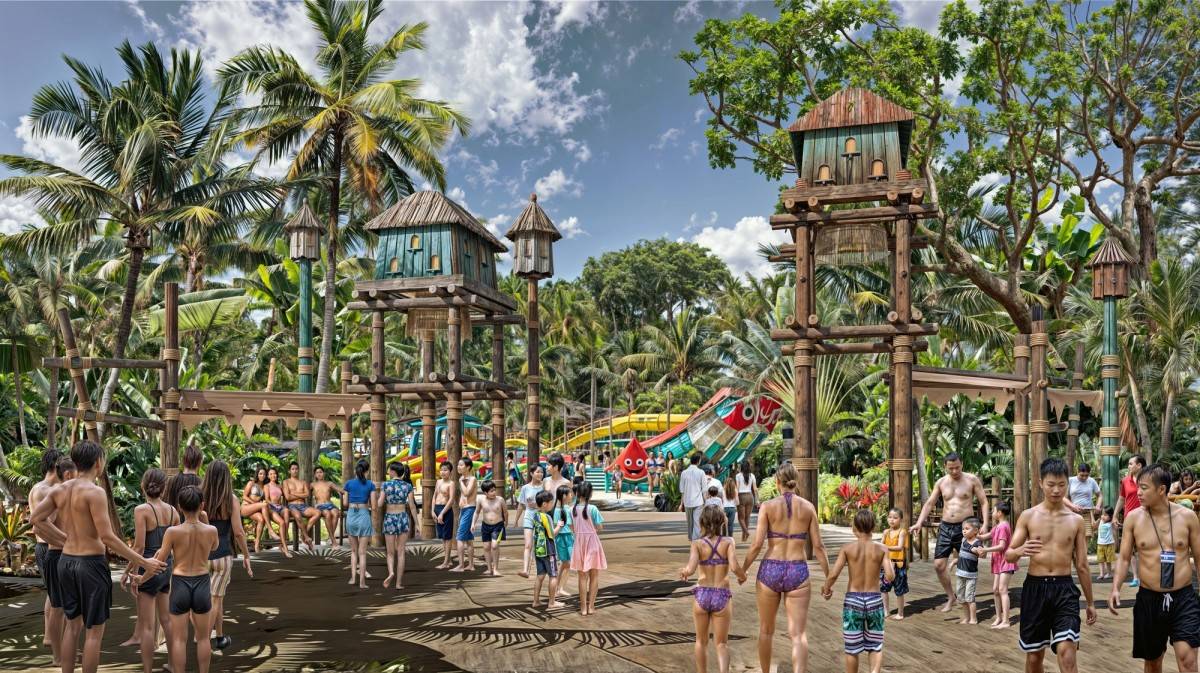 Công viên nước Sun World có quy mô 20 trò chơi và nhiều tiện ích, dịch vụ đi kèm Công viên nước Sun World có quy mô 20 trò chơi và nhiều tiện ích, dịch vụ đi kèm