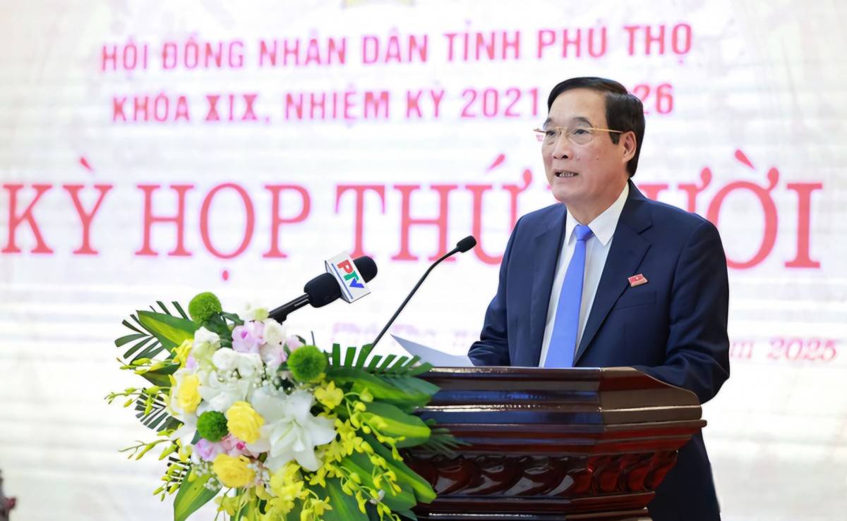 Phú Thọ tổ chức kỳ họp HĐND cuối cùng trước hợp nhất chính quyền ba tỉnh