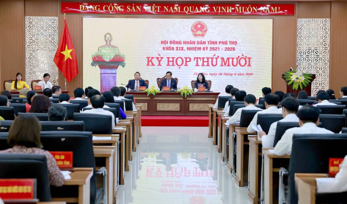 Phú Thọ tổ chức kỳ họp HĐND cuối cùng trước hợp nhất chính quyền ba tỉnh