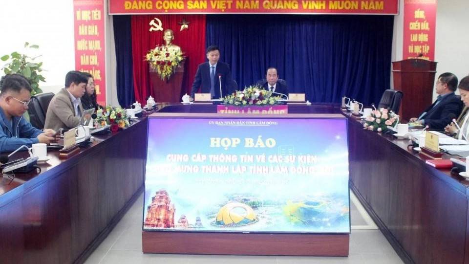 Lâm Đồng chính thức chào mừng thành lập tỉnh mới
