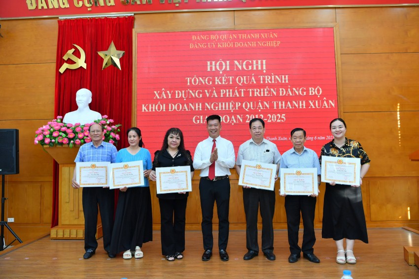 Đảng ủy Khối doanh nghiệp quân Thanh Xuân và hành trình 13 năm xây dựng niềm tin