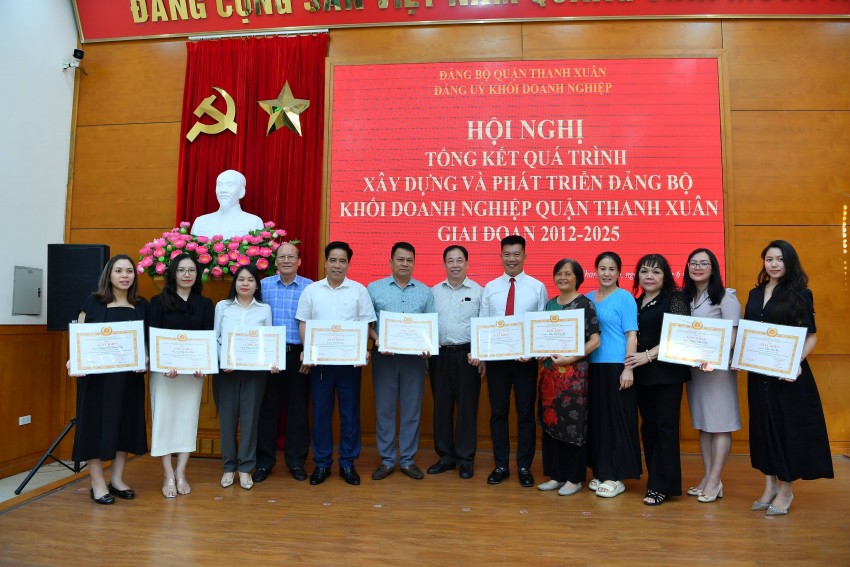 Đảng ủy Khối doanh nghiệp quân Thanh Xuân và hành trình 13 năm xây dựng niềm tin